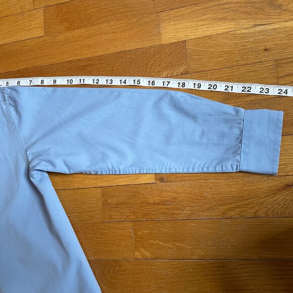 Cherokee Brand Boys Button Down Dress Shirt Blue Size M - Picture 7 of 11